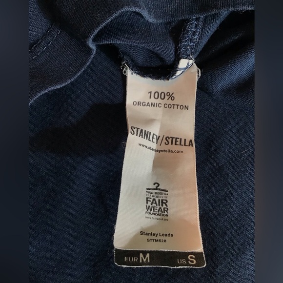 Van Gogh Museum Amsterdam Blue Wheat Fields Tee Shirt Small - Picture 5 of 7